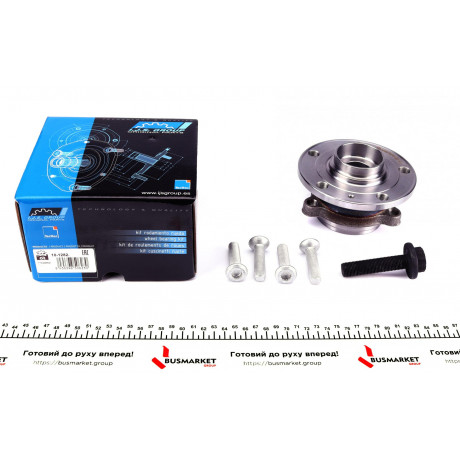 Підшипник маточини (передньої) VW Caddy III/Golf V 03- (4 болти) (+ABS)(к-кт)