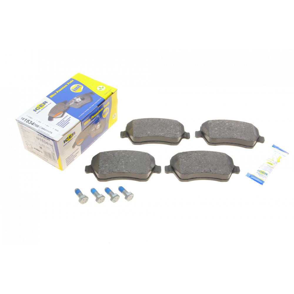 Колодки гальмівні (передні) Renault Kangoo/Logan/Clio 07-/Zoe/Duster/Dokker/Megane 12-/Nissan Micra