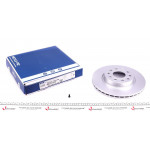 Диск гальмівний (передній) VW Caddy 04- (280x22) 