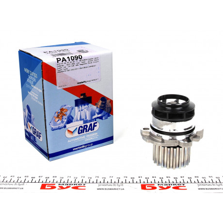 Помпа води Audi A3-A6/Skoda Octavia/VW Golf/Passat 2.0TDI 05-/Mitsubishi Lancer 14- (19z)(R/B)(8лоп)