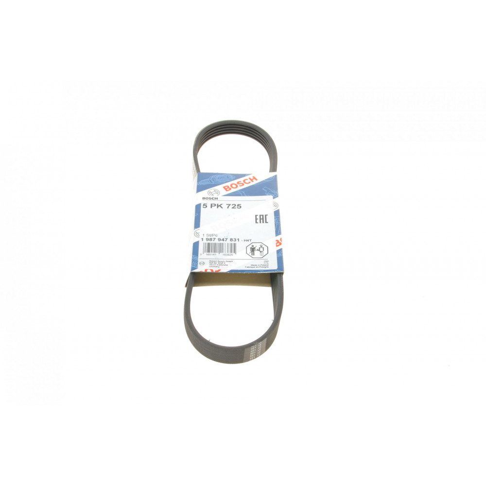 Ремінь генератора Citroen Berlingo 1.1-1.4 96-11/Peugeot Partner 1.1-1.4 96-15 (5PK725)