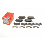 Колодки гальмівні (задні) Opel Insignia B 17- (TRW) (з датчиком) 