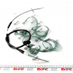 Трос ручника Audi 100/200 85-91 (1395/790 мм) 