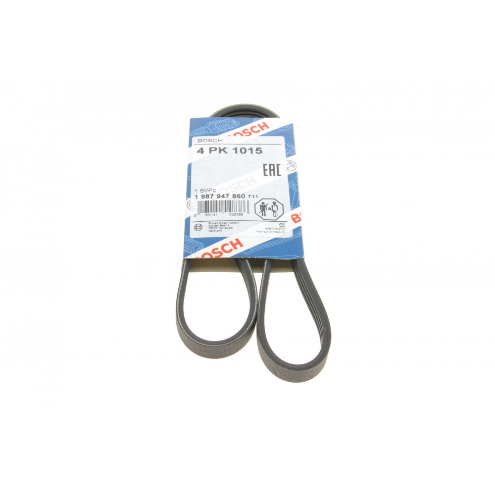Ремінь генератора Renault Mascott 99-05/Iveco Daily 99-06/Mazda 323 89-96/MX-3 93-98 (4PK1015)