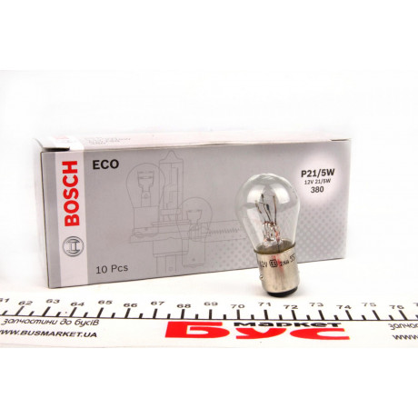Автолампа P21/5W 12V 21/5W BAY15d Eco