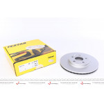 Диск гальмівний (передній) Opel Astra K 15- (276x26) R15 PRO 