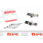 Планка супорта (переднього) прижимна (к-кт) VW Touareg 3.0-6.0 02- (Brembo) 