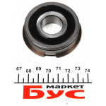 Підшипник КПП Peugeot/Citroen (вторинний вал) (22x57x16.8) 