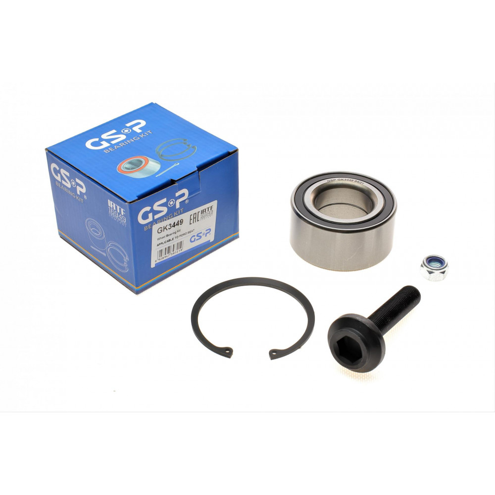Підшипник маточини (передньої/задньої) VW Sharan 95-10/Ford Galaxy 95-05 (43x80x38)(к-кт)