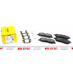 Колодки гальмівні (передні) Land Rover Range Rover 02- (Lucas) Q+ 