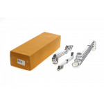 Набір ключів 12-гранних плоских кольцевих (12 шт) (6х7-30х32мм) 