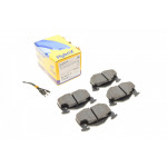 Колодки гальмівні (передні) Peugeot 106 91-04/205/305/309/405 82-98/Renault Clio 91-98 (з датчик.) 