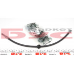 Шланг гальмівний (передній) MB Vito (W639) 03- (553mm) (M10x1mm) 