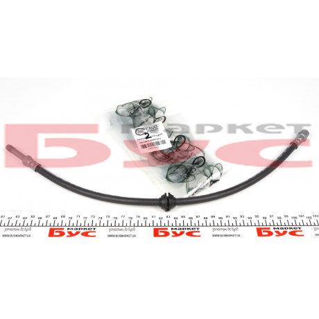 Шланг гальмівний (передній) MB Vito (W639) 03- (553mm) (M10x1mm)