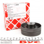 Ролик ГРМ VW T4 2.4D (паразитний) (74х27х8) 