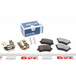 Колодки гальмівні (задні) Audi A6/VW CC 1.8TSI/2.0TDI 10- (TRW) 