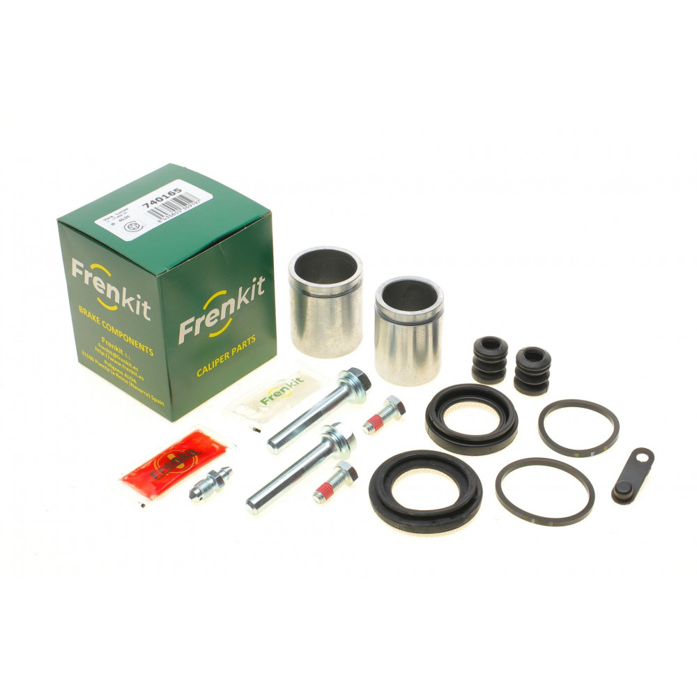 Ремкомплект супорта (переднього) Audi 80/100 -99 (d=40mm) (+2 поршня/направляюча) (Trw)