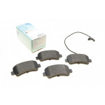 Колодки гальмівні (задні) Renault Master III/Opel Movano B 2.3 CDTI 10- (однокатк.)(+датчик) 