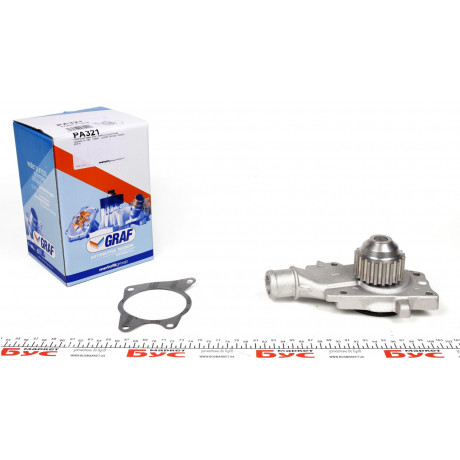 Помпа води Ford Fiesta II/III/Escort III/IV/V/VI/VII 1.3/1.4/1.6 81-00 (20z) (B/B) (8 лоп.)