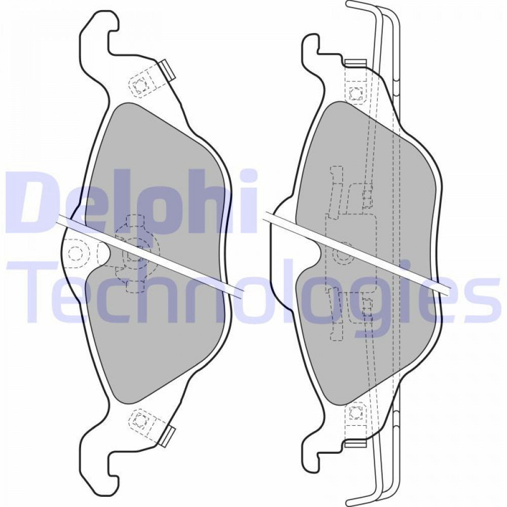 Колодки гальмівні (передні) Opel Astra G/Zafira A 94-09 (Continental)