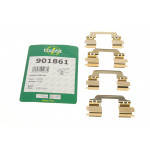 Планка супорта (переднього) прижимна (к-кт) Ford Transit Courier 14- (Lucas) 