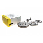 Демпфер + комплект зчеплення Ford Fiesta/Fusion 1.4 TDCi 01-12/Mazda 2 1.4 CD 03-07 