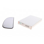 Скло дзеркала (з підігрівом)(нижнє) Citroen Jumper 06- (L) 