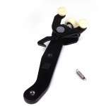 Ролик дверей (бічних/нижній) VW T5 (R) (з кронштейном) 