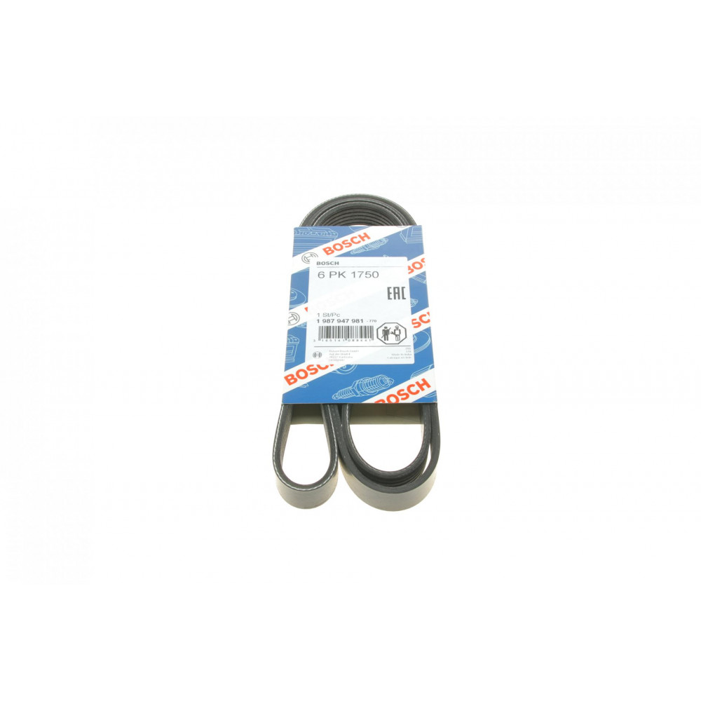 Ремінь генератора VW LT/T4 2.5TDI 96-06/Peugeot Expert 1.9D/2.0HDI 98- (6PK1750)