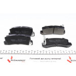 Колодки гальмівні (задні) Toyota Camry/Avensis/Lexus RX 06- (Akebono) 