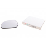 Скло дзеркала (з підігрівом) Renault Duster/ Dokker 10- (L) 