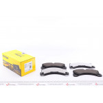 Колодки гальмівні (передні) Porsche Cayenne 10- (Brembo) 