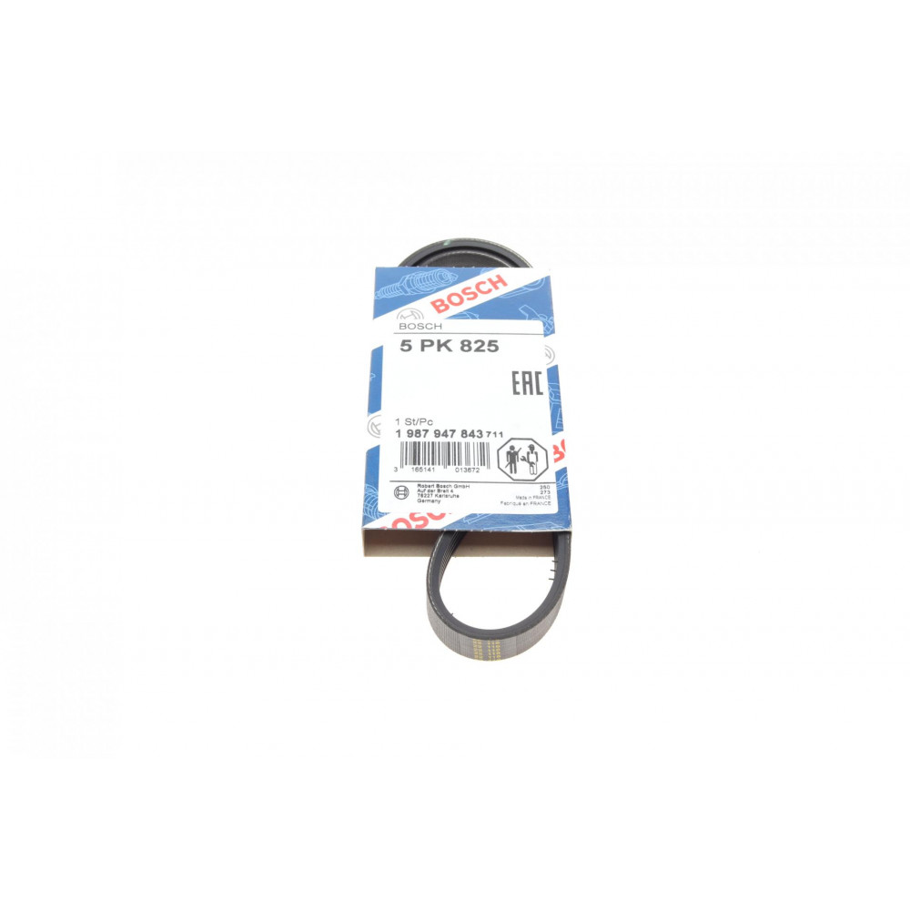 Ремінь генератора Fiat Ducato 1.9D/TD 94-02 (5PK825)