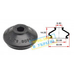 Пильник опори кульової рульового наконечника (8x22) (пузатий) 