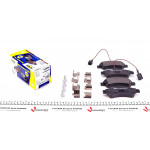 Колодки гальмівні (задні) Citroen Jumper/Fiat Ducato/Peugeot Boxer 06- (+датчики) 