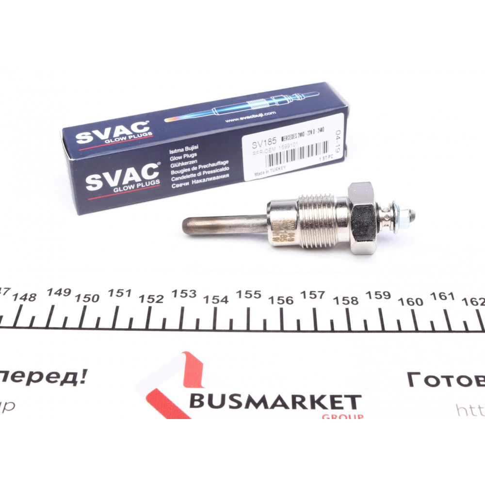 Свічка розжарювання MB OM615-617 (11V) (M18x1.5/10s)