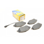 Колодки гальмівні (передні) Audi Q3 18-/A3/Skoda Octavia/VW Passat B6-B8/Golf/Tiguan 12- (+датчик) 