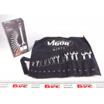 Набір ключів (13 шт) (9/10/11/12/13/14/15/16/17/18/19/21/22 мм) 