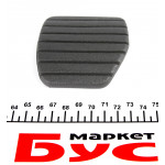 Накладка педалі гальма Renault Megane III 1.4 TCe/1.5/1.9/2.0 dCi 08- 