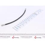 Шланг гальмівний (задній) VW Touareg 2.5-3.0TDI 02- (430mm) 