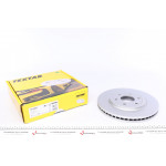 Диск гальмівний (передній) Nissan Navara/ Pathfinder III 05- (296x28) PRO 