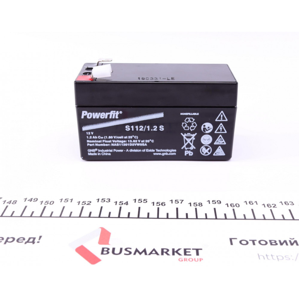 Акумуляторна батарея 1.2Ah (97x43x58/+L) (AGM) MB CLA(C117)/A(W176)/GLA(X156)/ML/GLE(W164)/GL