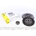 Комплект зчеплення Almera/Primera 1.5/1.6i 02-08 (d=200mm) (+вижимний) 