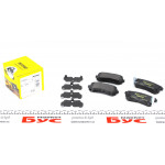 Колодки гальмівні (задні) Hyundai Accent/I20/I30/Ix35/Kia Ceed/Rio/Sportage 1.2-3.3 05- (Mando) Q+ 