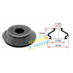 Пильник опори кульової рульового наконечника (універсальний) (27х11x10) 