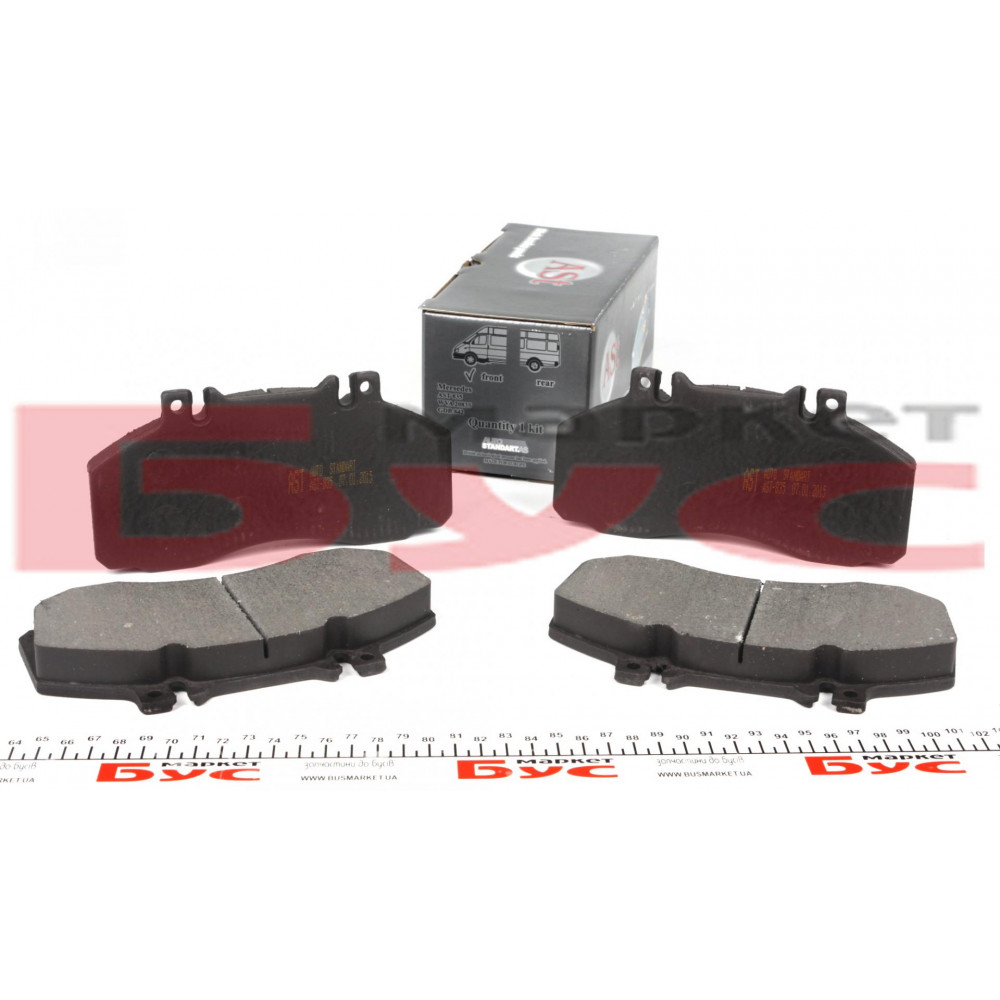 Колодки гальмівні (передні) MB 609-814/Vario