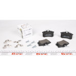 Колодки гальмівні (задні) VW Caddy III 04-/Peugeot 308 07-/Citroen C4 04- (87x52.8x17.2) 