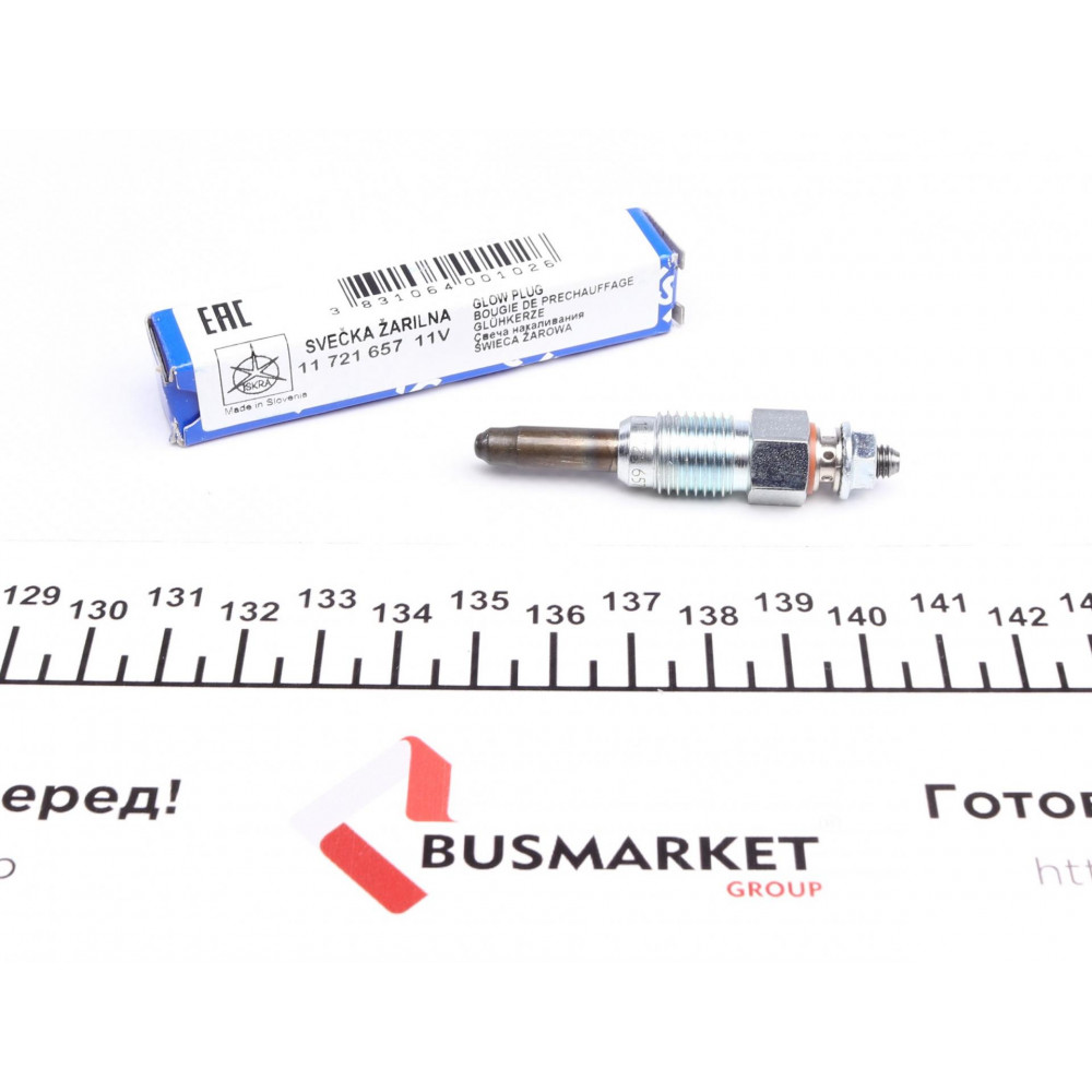 Свічка розжарювання VW/Audi 1.3-1.9-2.4D/TD (11V)