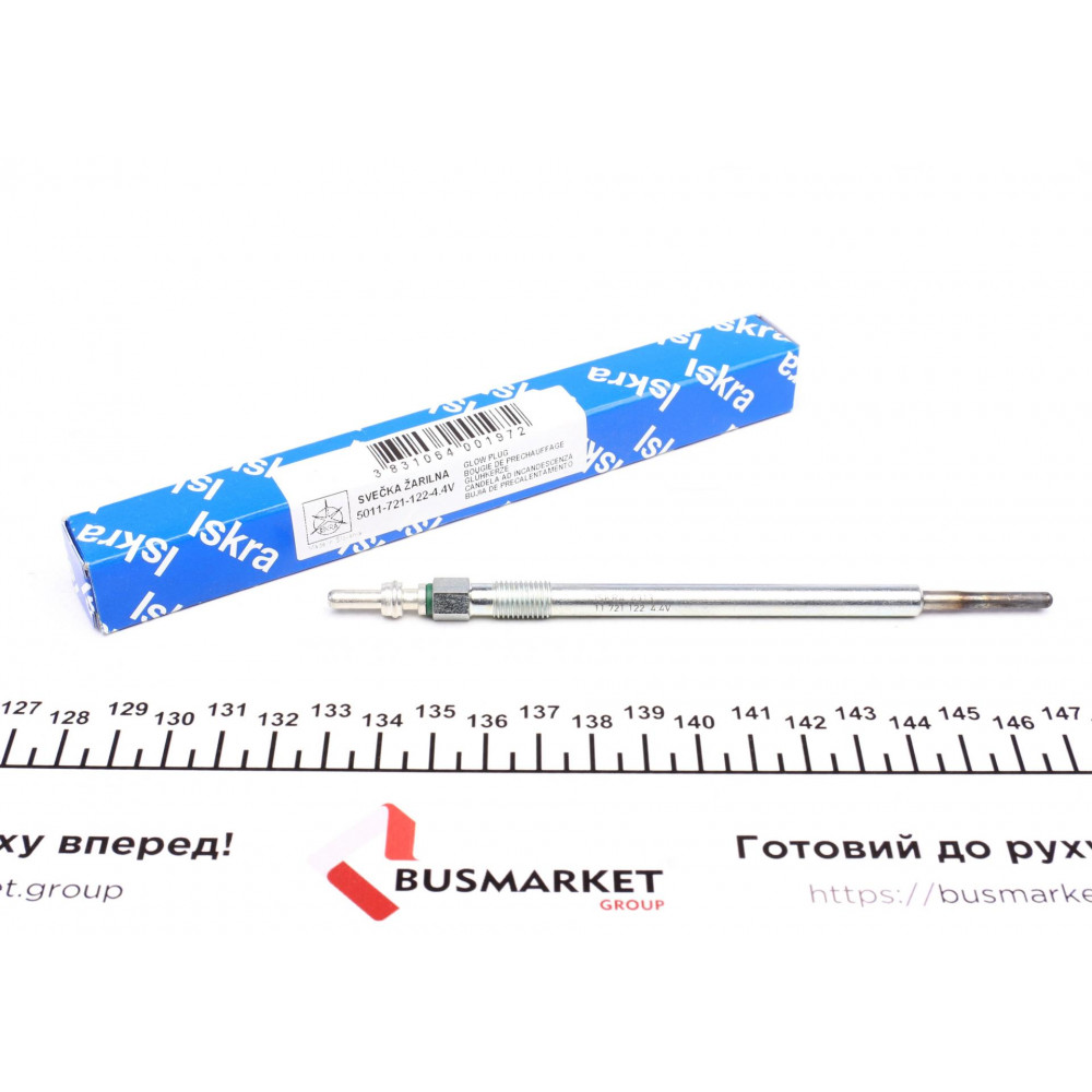Свічка розжарювання MB Sprinter 906/Vito (W639) 3.0CDI OM642 (4.4V)