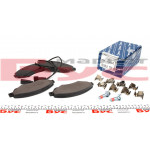 Колодки гальмівні (передні) Ford Transit V347 06- (FWD) 